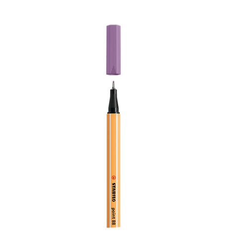 [88/62] Rotulador punta fina point 88 0.4MM lila grisaceo STABILO 88/62