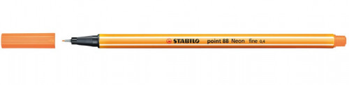 [88/054] Rotulador punta fina point 88 0.4MM naranja neon STABILO 88/054