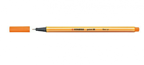 [88/54] Rotulador punta fina point 88 0.4MM naranja STABILO 88/54