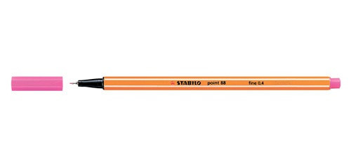 [88/56] Rotulador punta fina point 88 0.4MM rosa STABILO 88/56