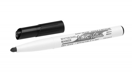 [9581711] Marcador para pizarra blanca 1741 tinta a base de acetona trazo 1,4MM. negro VELLEDA 9581711