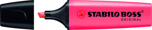 [70/40] Marcador fluorescente boss original trazo 2/5MM. rojo STABILO 70/40