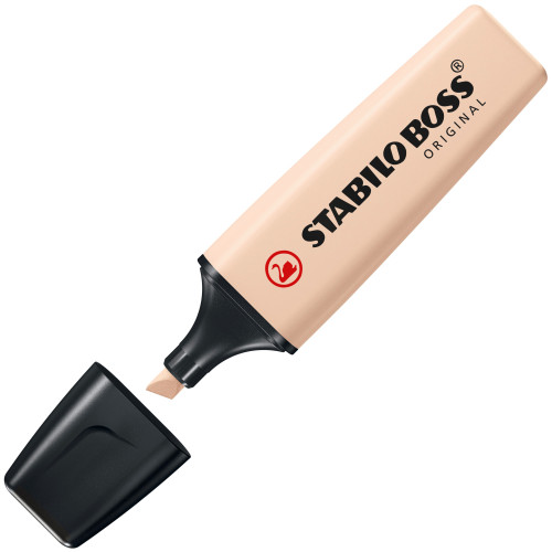 [70/186] STABILO boss original naturecolors marcador 1 pieza(s) punta de cincel beige