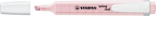 [275/129-8] Marcador fluorescente swing cool pastel trazo 1/4MM. rosa STABILO 275/129-8