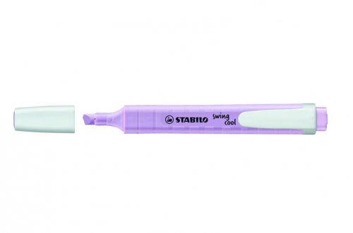 [275/155-8] Marcador fluorescente swing cool pastel trazo 1/4MM. violeta STABILO 275/155-8