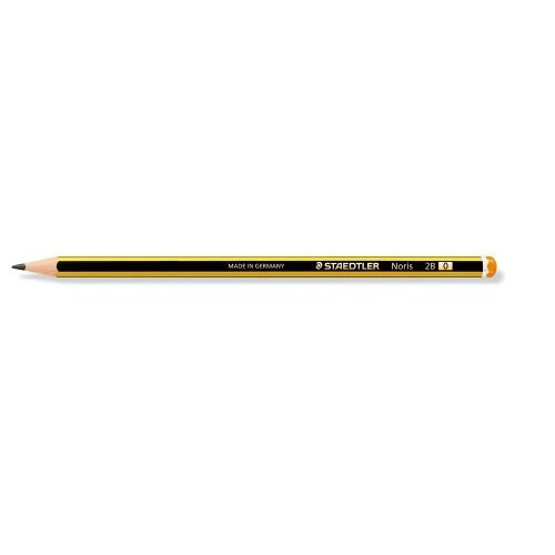 [120-0] Lapiz hexagonal noris graduacion 2B sin goma STAEDTLER 120-0