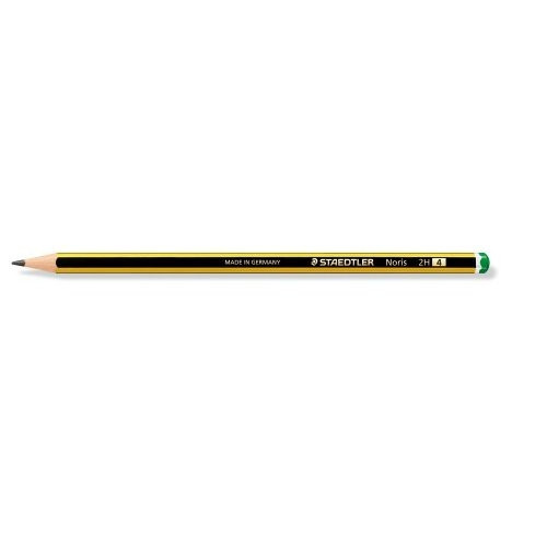 [120-4] Lapiz hexagonal noris graduacion 2H sin goma STAEDTLER 120-4