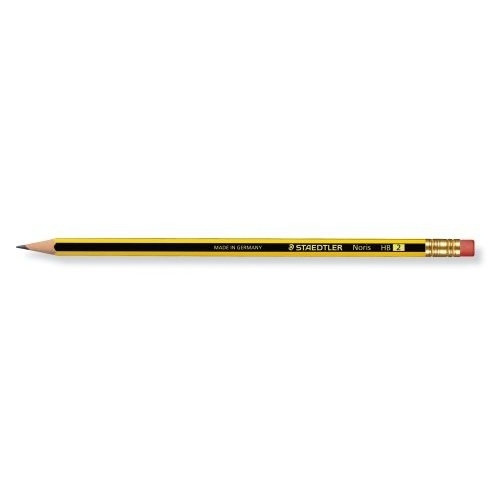 [122-HB] Lapiz hexagonal noris graduacion hb con goma STAEDTLER 122-hb
