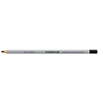 [108-9] Lapiz lumocolor non-permanent omnigraph negro STAEDTLER 108-9