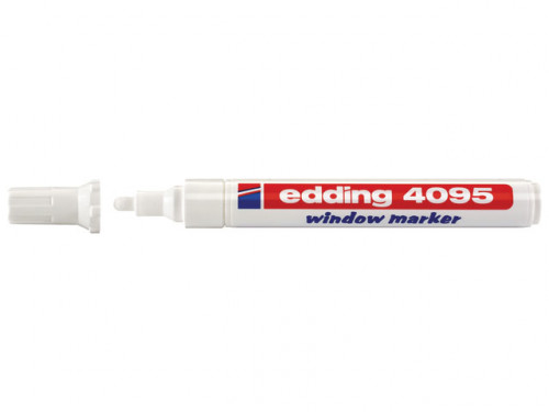 [4095-049] Marcador tiza liquida fino 4095 blanco EDDING 4095-049