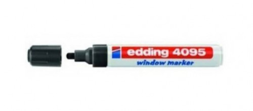 [4095-001] Marcador tiza liquida fino 4095 negro EDDING 4095-001