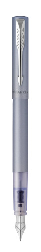 [2159745] PARKER vector xl pluma estilográfica sistema de carga por cartucho plata 1 pieza(s)