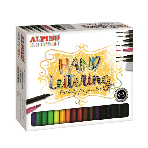 [AR000701] Set rotuladores hand lettering color experience ALPINO AR000701