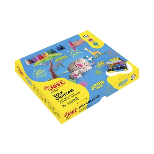 [979] Lapiz cera jovi triwax school pack 300UD