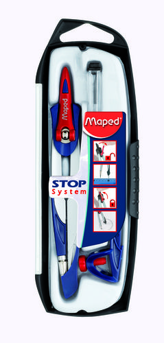 [196100] Compas MAPED stop system c/adaptador 3PIEZAS