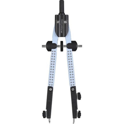 [174074] Compas faber castell grip articulado azul cielo