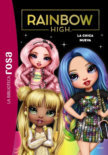[978-84-19316-24-0] La Biblioteca rosa. Rainbow High, 3. La nueva alumna