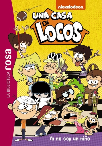 [978-84-18182-76-1] La Biblioteca rosa. Una casa de locos, 3. Ya no soy un niño