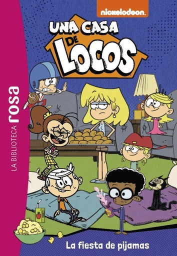 [978-84-19804-20-4] La biblioteca rosa. Una casa de locos, 8. La fiesta de pijamas