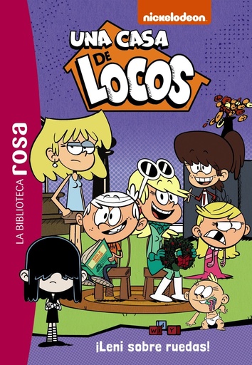 [978-84-19316-90-5] La biblioteca rosa. Una casa de locos, 5. ¡Leni sobre ruedas!