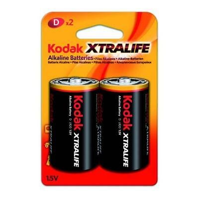 Pilas KODAK xtralife LR20 blister 2 unidades