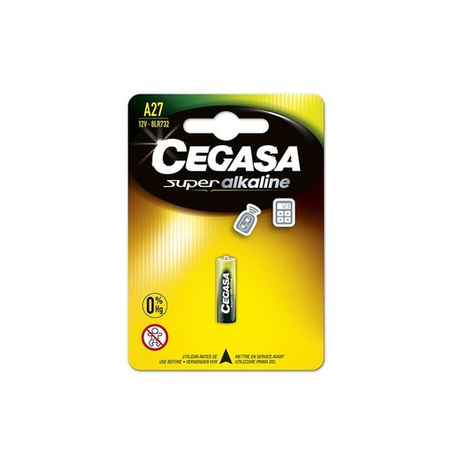 [324347] Pilas CEGASA alcalina A27 12V bt BL1