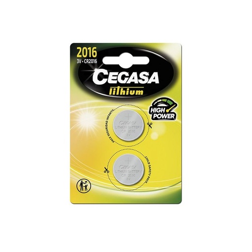 [324341] Pilas CEGASA litio CR2016 3V bt_bl2