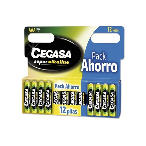 [104710] Pilas CEGASA mtpck LR03 12 uds pack ahor