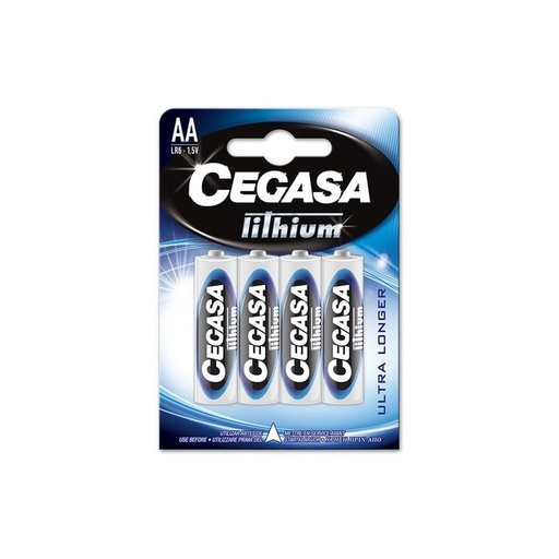 Pilas CEGASA litio FR6 aa BL4