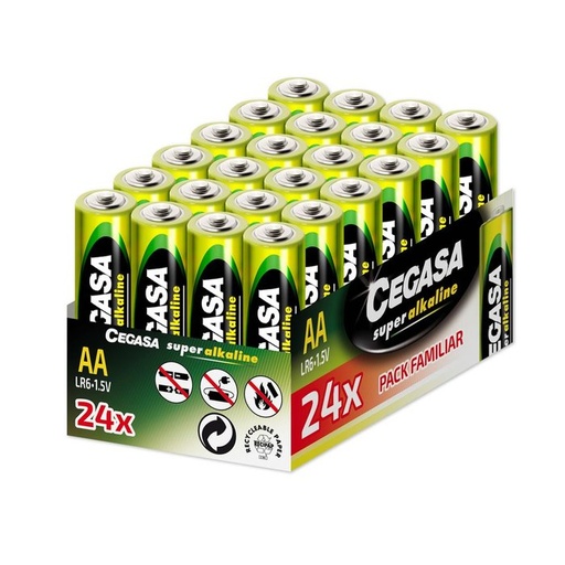 [329181] Pilas CEGASA s,alk LR6 24 uds