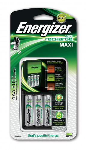 [E300321201] Energizer maxi charger corriente alterna