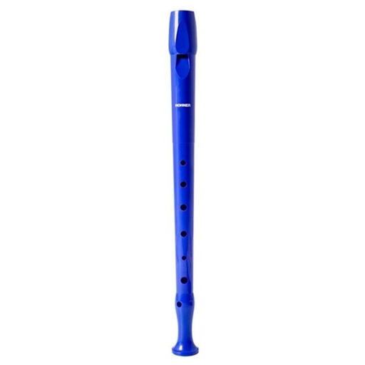 Flauta dulce azul oscuro