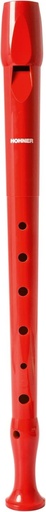 Flauta dulce roja