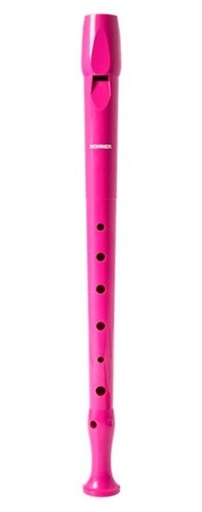 Flauta dulce fucsia