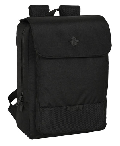 Mochila con solapa portatil 13, 3''+usb real betis balompie premium