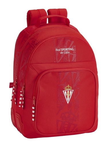 Sporting de gijon 'corporativa * mochila doble con cantoneras adaptable a carro