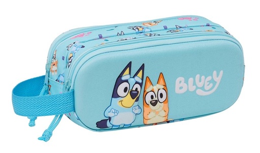 Portatodo doble 3D bluey