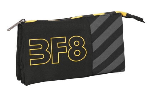 Portatodo triple reciclado BLACKFIT8 'zone'