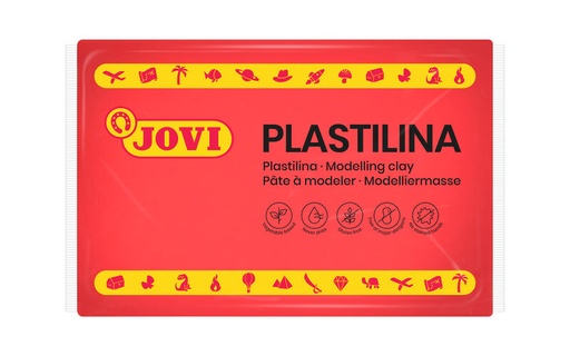 Plastilina JOVI mod.72 05 rojo