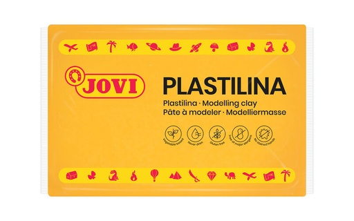 Plastilina JOVI mod.72 03 amarillo oscuro