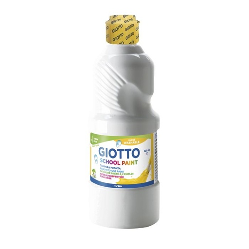 [F535301] Tempera liquida GIOTTO 500ML blanca