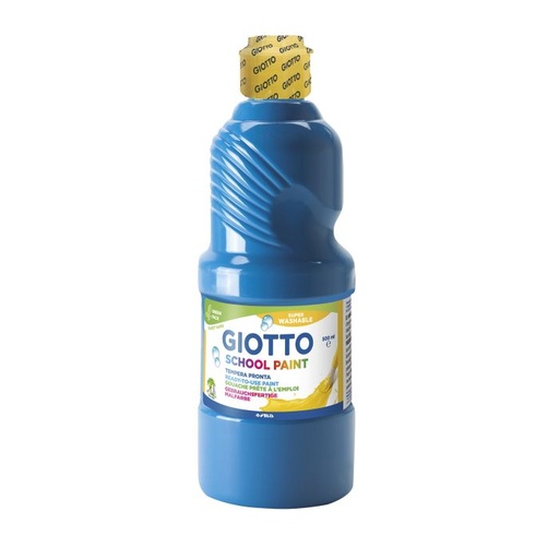 [F535315] Tempera liquida GIOTTO 500ML cyan