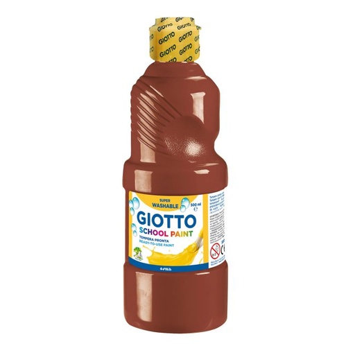 [F535328] Tempera liquida GIOTTO 500ML marron