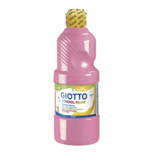 [F53530600] Tempera liquida GIOTTO 500ML rosa