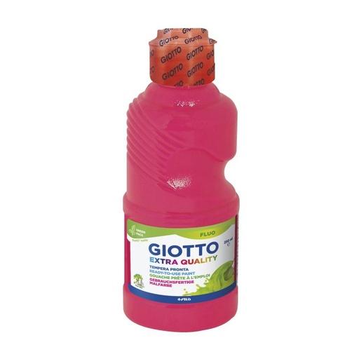 [F53110400] Tempera GIOTTO 250ML fluor rosa