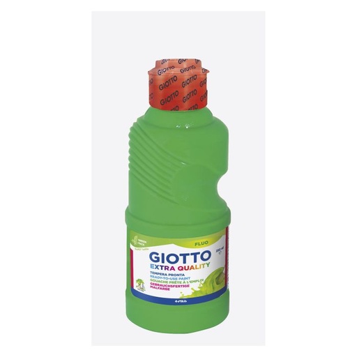 [F53110200] Tempera GIOTTO 250ML fluor verde
