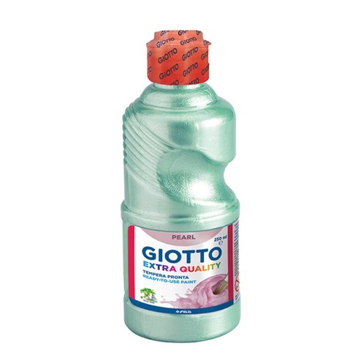 [F53130300] Tempera GIOTTO 250ML perlada verde claro