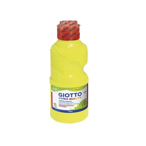 [F53110100] Tempera GIOTTO 250ML fluor amarilla