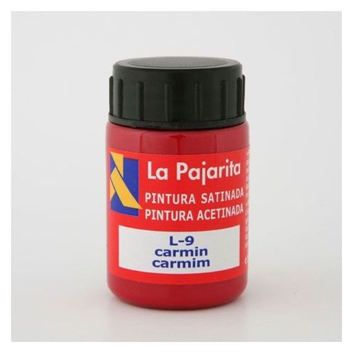 [111222] Pintura la pajarita 35ML nº 9 carmin