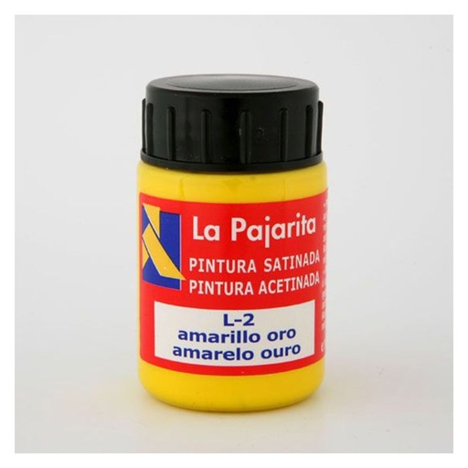 [110422] Pintura la pajarita 35ML nº 2 amarillo oro